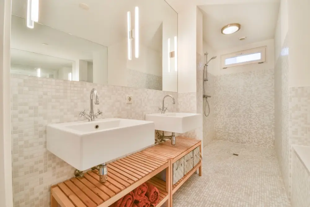 low cost shower remodel
