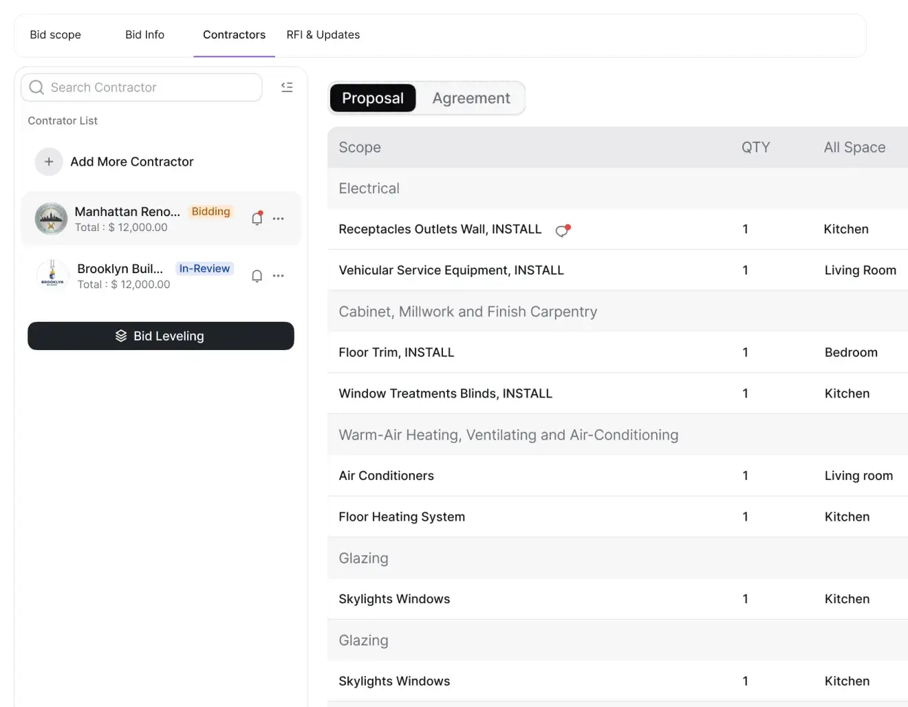 Send Bid Package, Compare Bids, and Hire the Right Builder, All in One Place