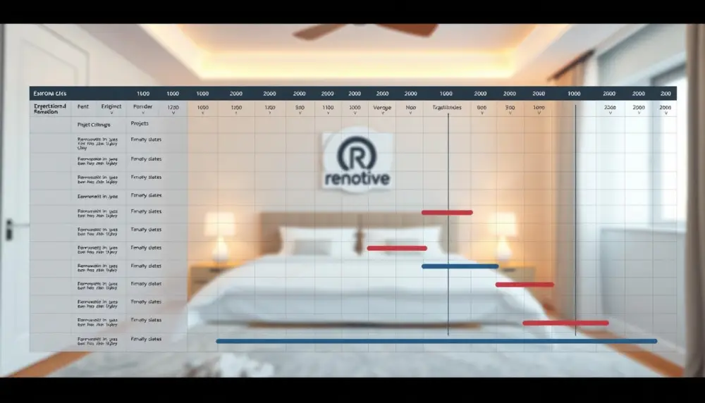 bedroom renovation planning timeline