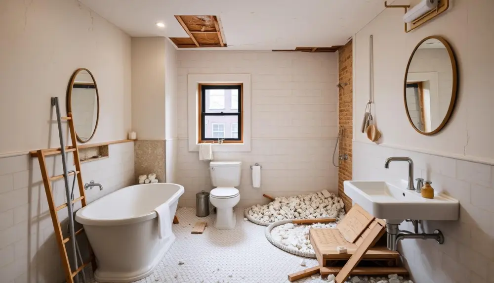 bathroom demolition budget factors