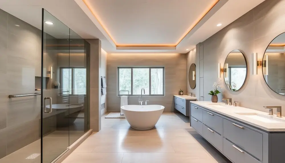 customized bathroom renovation
