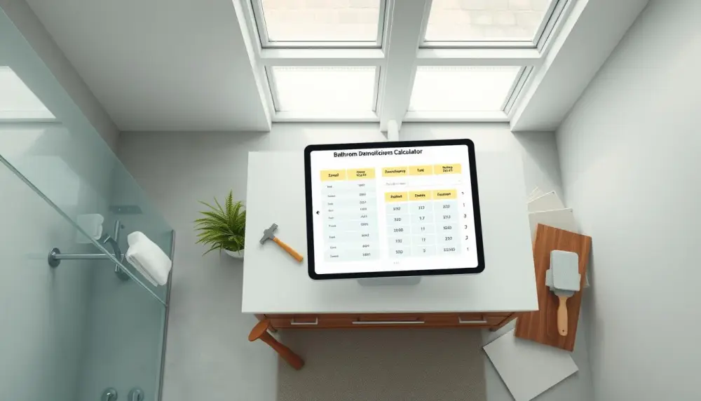 bathroom demolition cost calculator